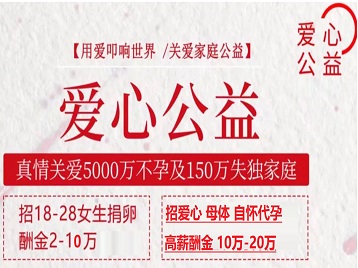 玉林市捐卵助孕生子 爱心志愿者招募